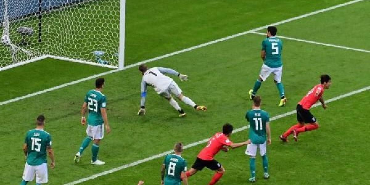 Alemania perdió su primer partido con Corea del Sur en tres enfrentamientos en Mundiales. Los otros dos los había ganado.
