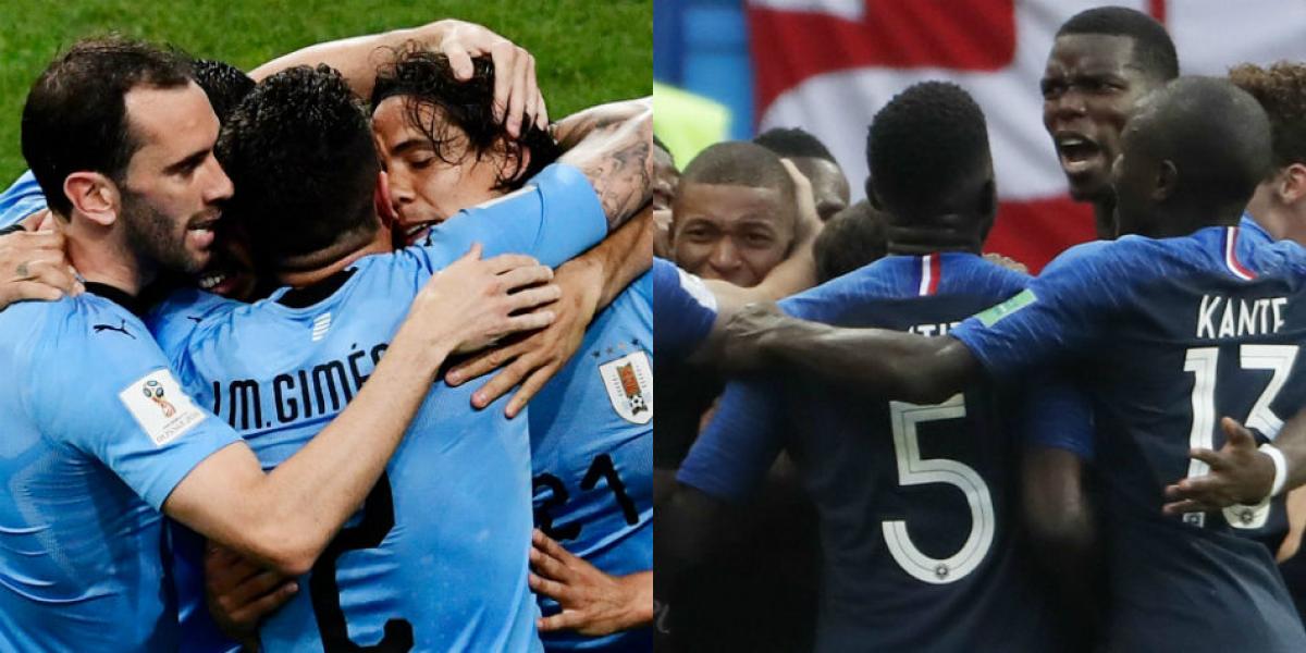 Uruguay vs. Francia.