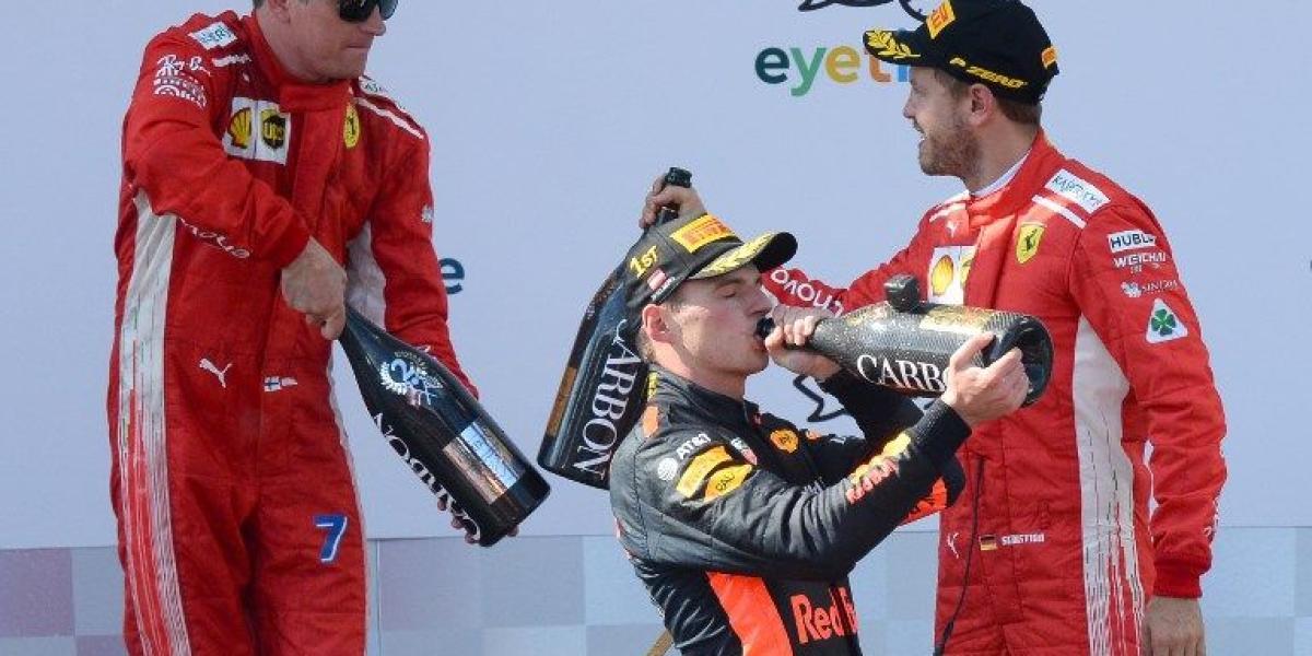 Max Verstappen ganó el GP de Austria.