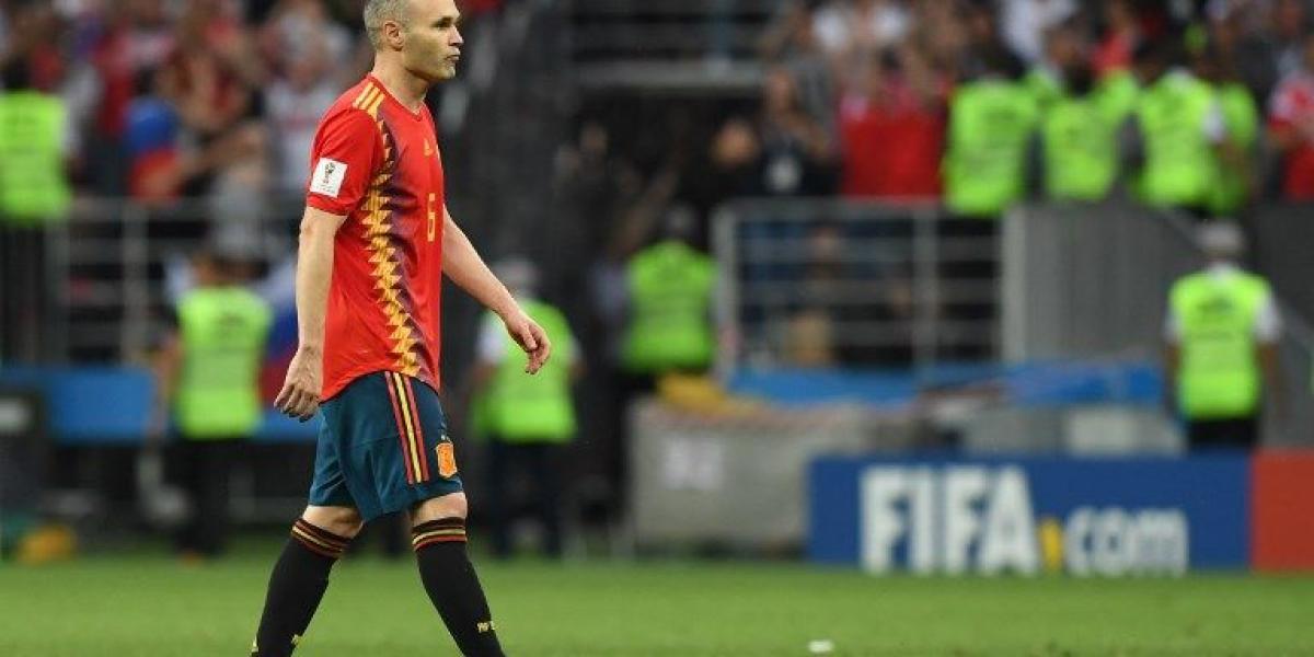 Andrés Iniesta le dice adiós a la Selección de España.