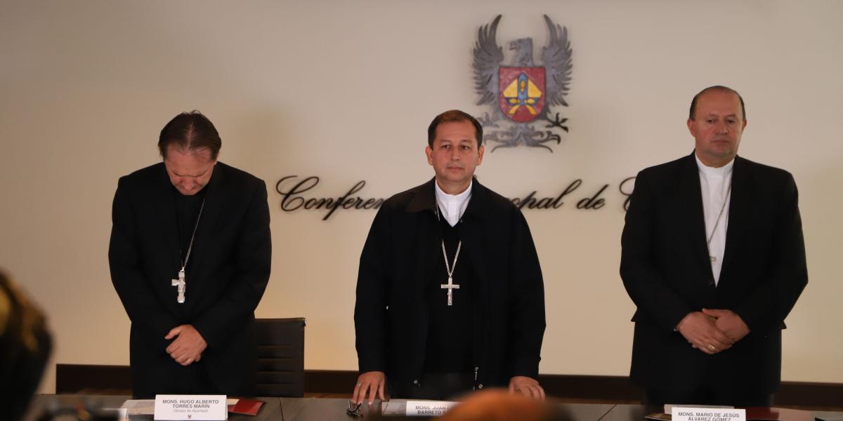 Los obispos del Chocó hicieron un minuto de silencio por las víctimas de los recientes hechos de violencia en el país.
