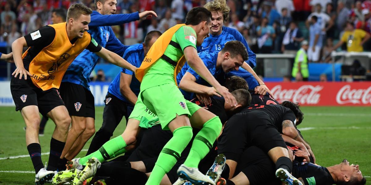 La selección de Croacia llegó a la semifinal del Mundial de Rusia 2018 y enfrentará a Inglaterra.