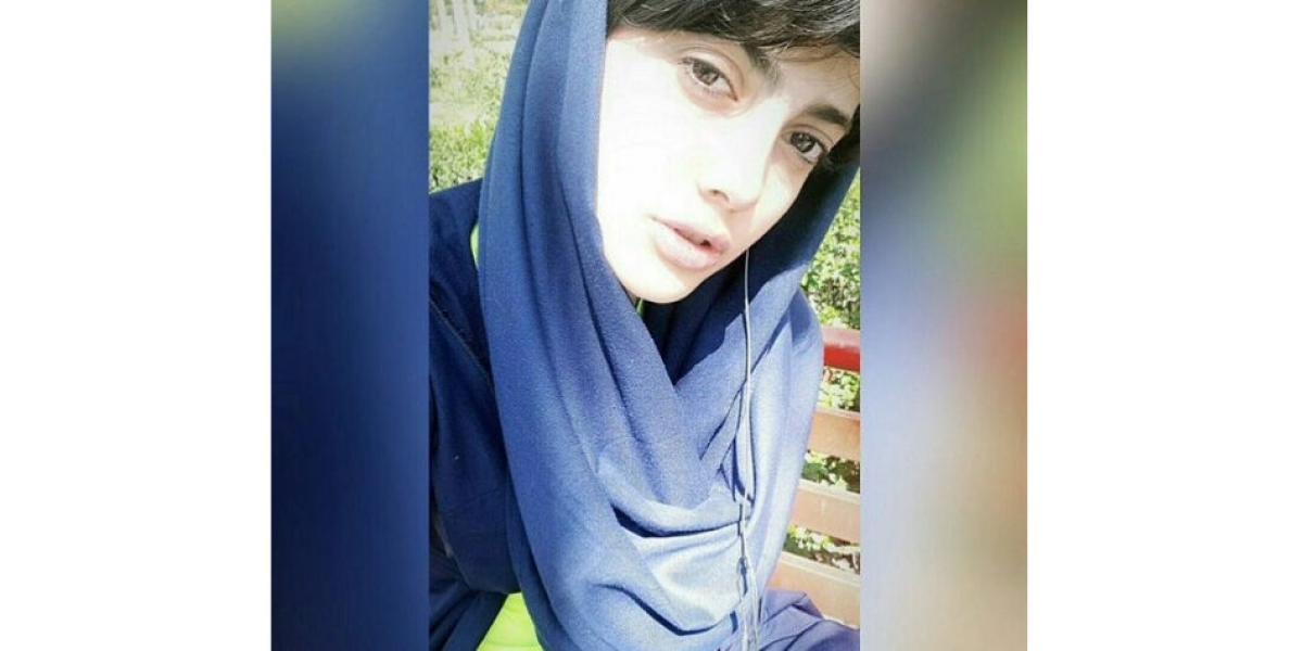 La joven iraní de 18 años Maedeh Hojabri, quien fue detenida por las autoridades de su país tras subir a su cuenta de Instagram una serie de videos bailando.
