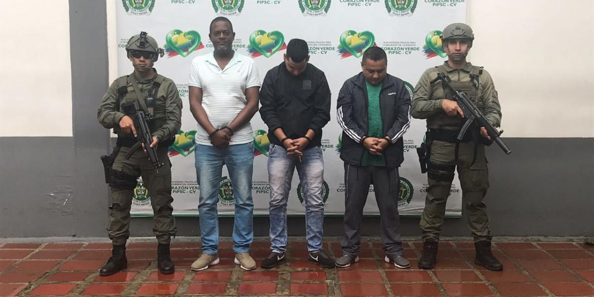 Los capturados con fines de extradición, adquirían la cocaína en los laboratorios ubicados en Cauca y Nariño