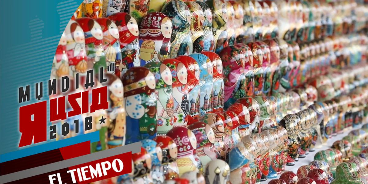 El mercado de Izmailovo es el lugar ideal para la compra de souvenirs de lo más variados.