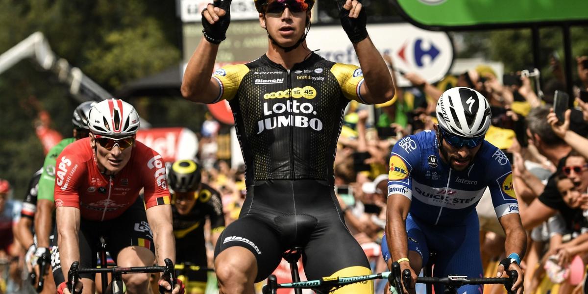 Groenewegen ganó la octava etapa del Tour de Francia