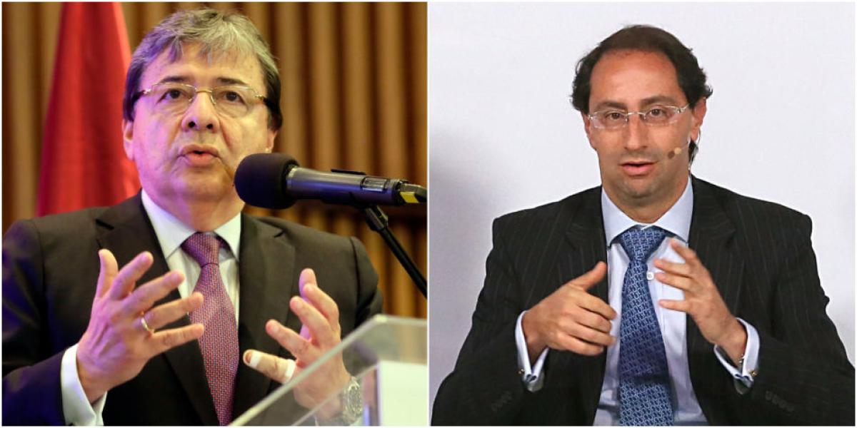 Carlos Holmes Trujillo (izq.) y José Manuel Restrepo (der.), nuevos ministros.
