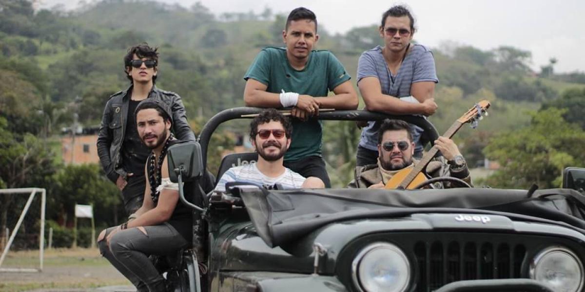 La Beat Machine, banda de rock colombiano con iniciativas ambientalistas.