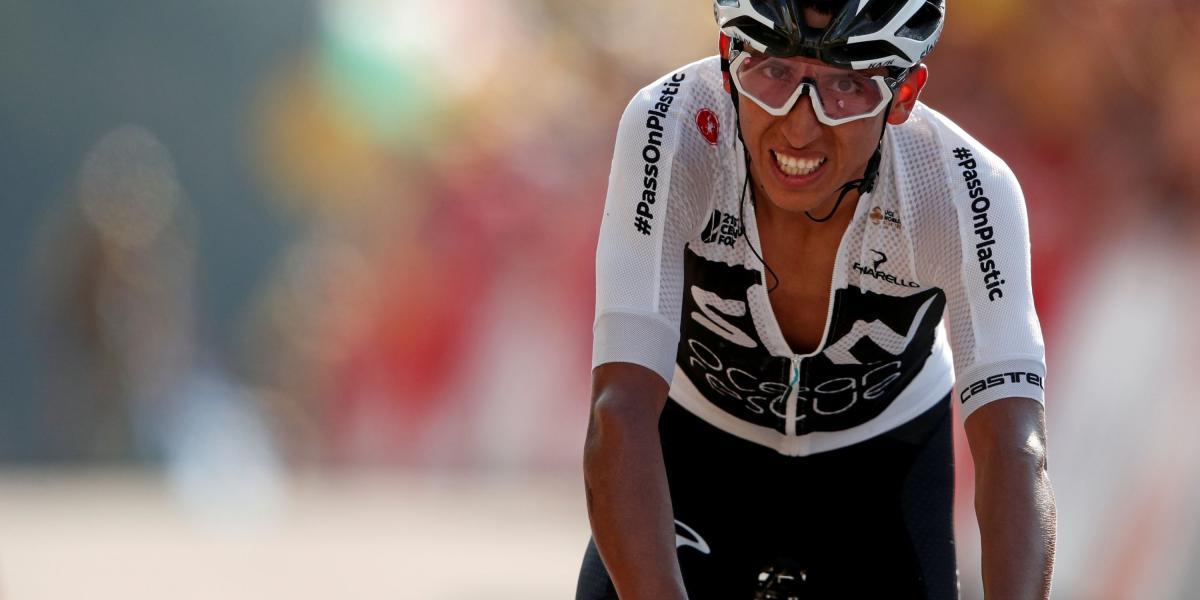 Egan Bernal, ciclista colombiano.