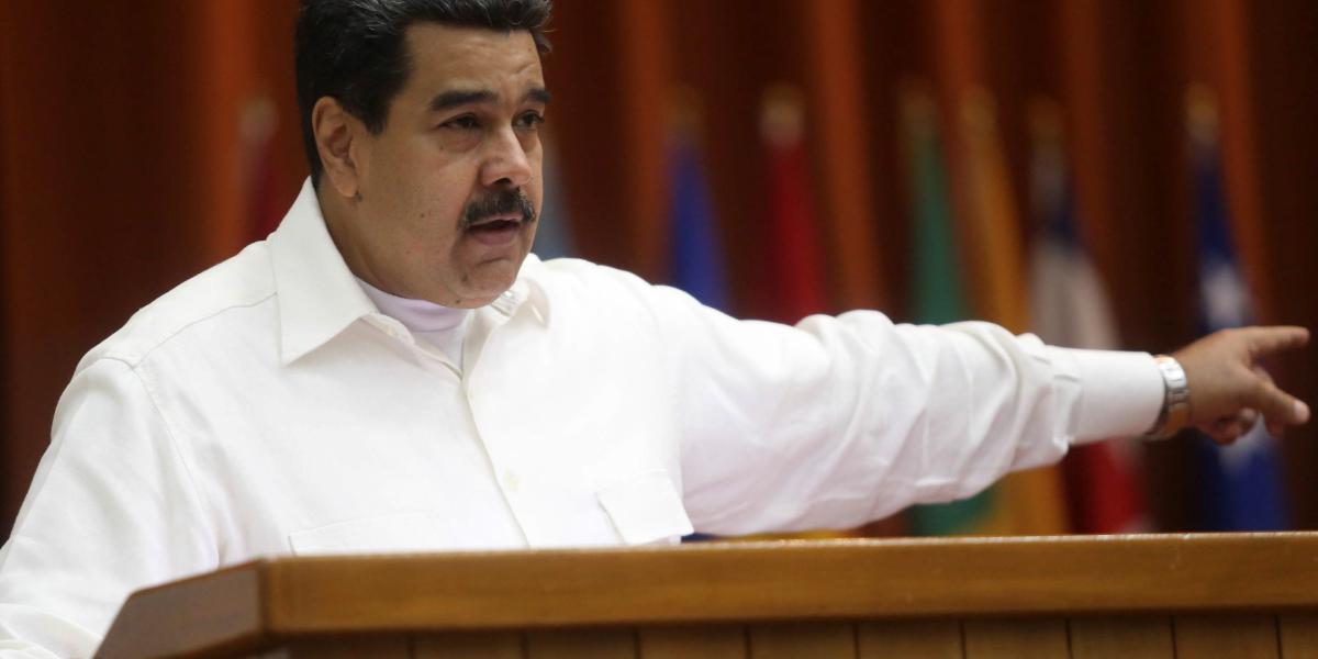 El presidente de Venezuela, Nicolás Maduro, habló el martes durante el  Foro de São Paulo celebrado por por grupos de izquierda, en La Habana, Cuba.