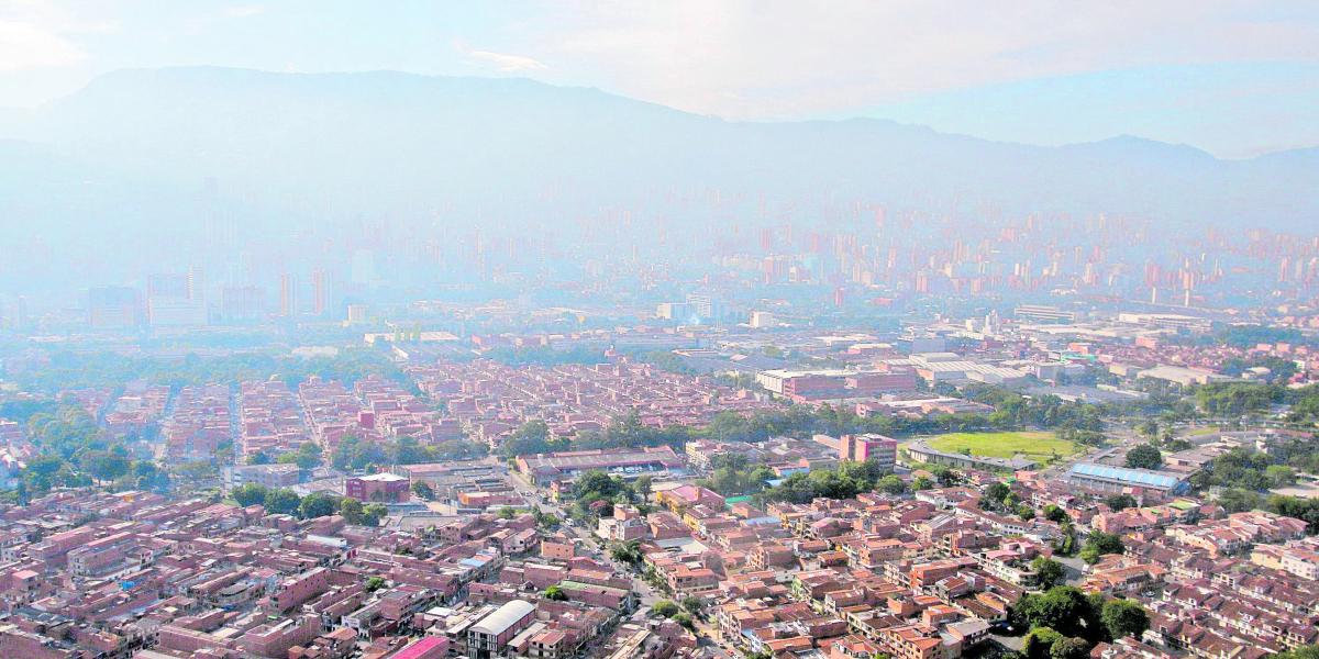 Según el Área Metropolitana, los días de alerta roja por calidad del aire en el valle de Aburrá han disminuido en dos año