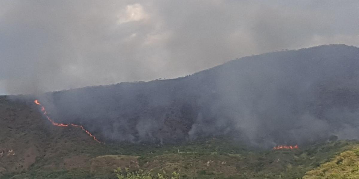 Incendio en Tolima