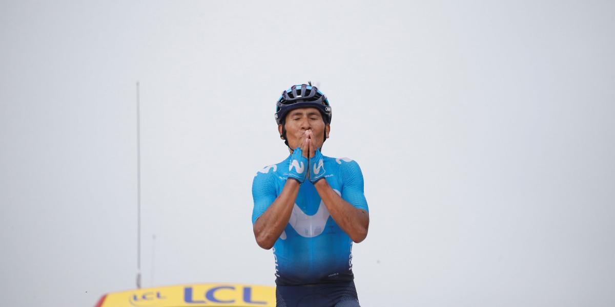 El ciclista del Movistar ahora es quinto en la general y sueña con logros más grandes en lo que queda de competencia.