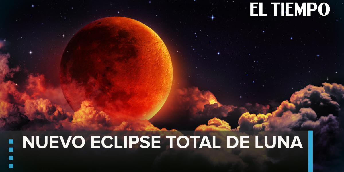 El 27 de julio el mundo será testigo de un nuevo eclipse total de Luna, el más largo de este siglo.