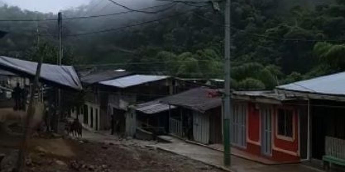 Zona rural de El Tambo donde se presentan las confrontaciones.