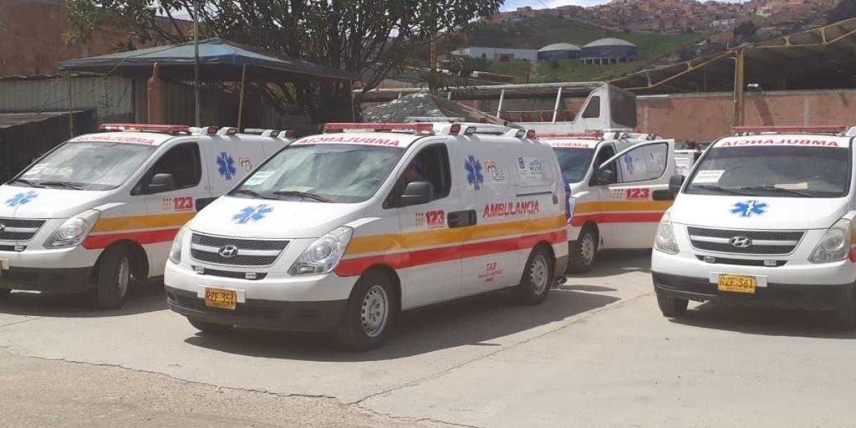 Estas fueron las ambulancias que entregó Juan Carlos Aldana para reparar el daño por el 'carrusel' de las ambulancias.