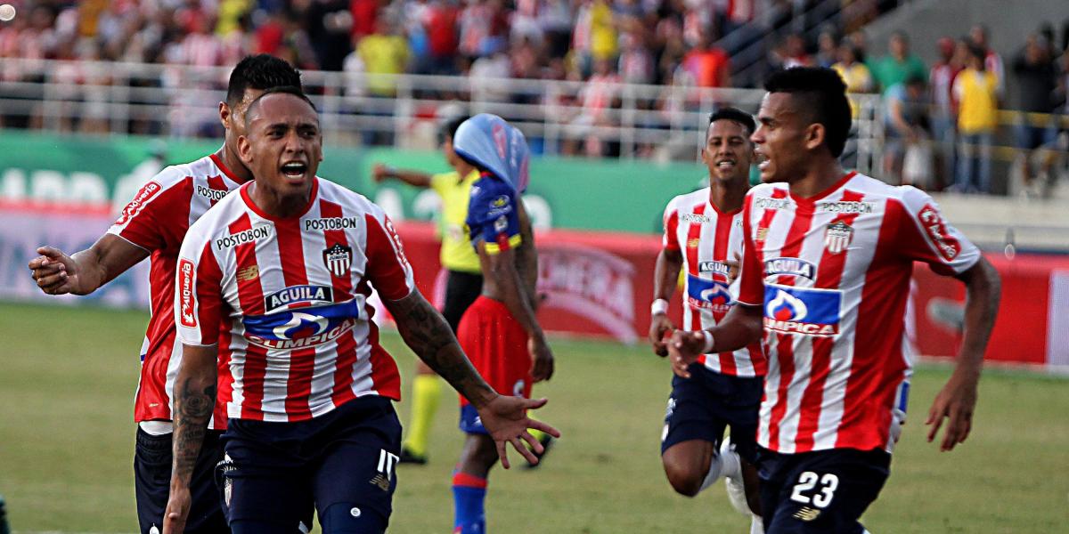Junior de Barranquilla goleó en la segunda fecha al Pasto en el estadio Romelio Martínez.