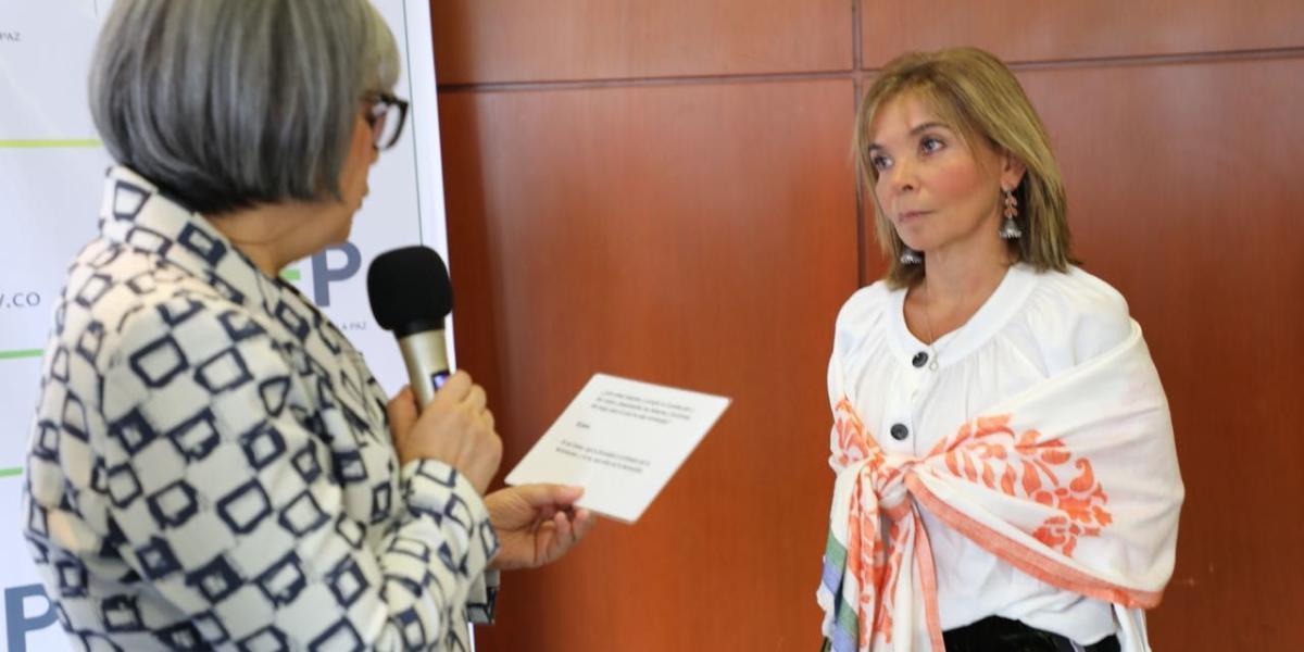 María del Pilar Bahamón, nueva Secretaria Ejecutiva de la Jurisdicción Especial para la Paz, tomó posesión del cargo este 1° de agosto.
