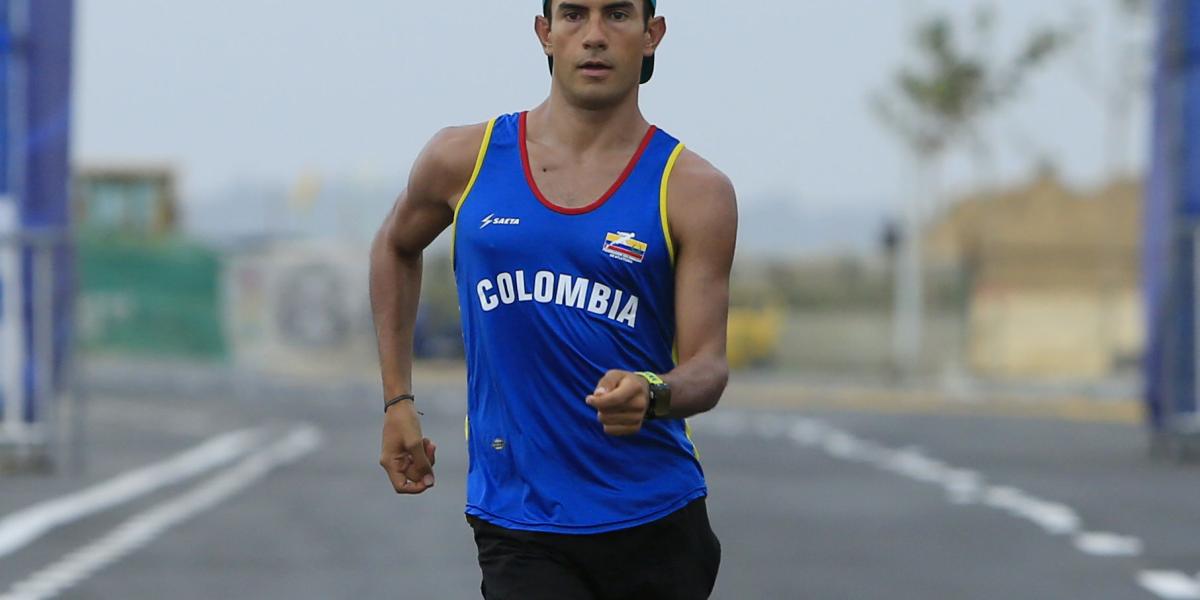 Éider Arévalo, atleta colombiano.