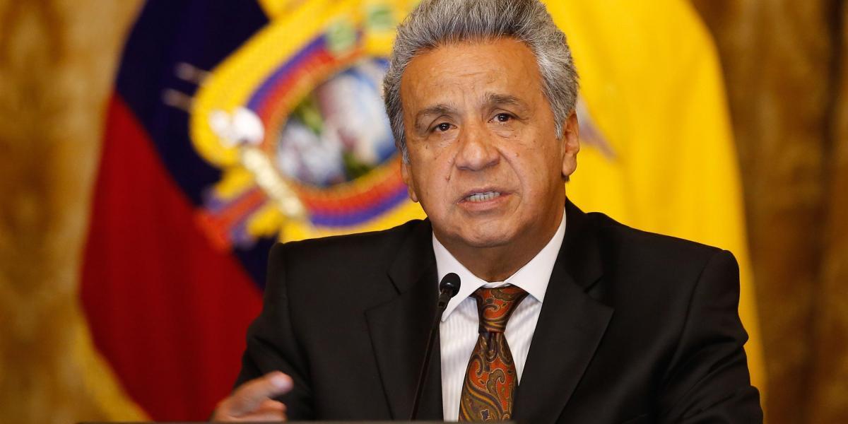 Lenín Moreno, presidente de Ecuador, quien asistirá a la posesión de Iván Duque.