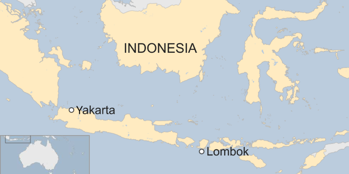 BBC Mundo: Mapa Indonesia