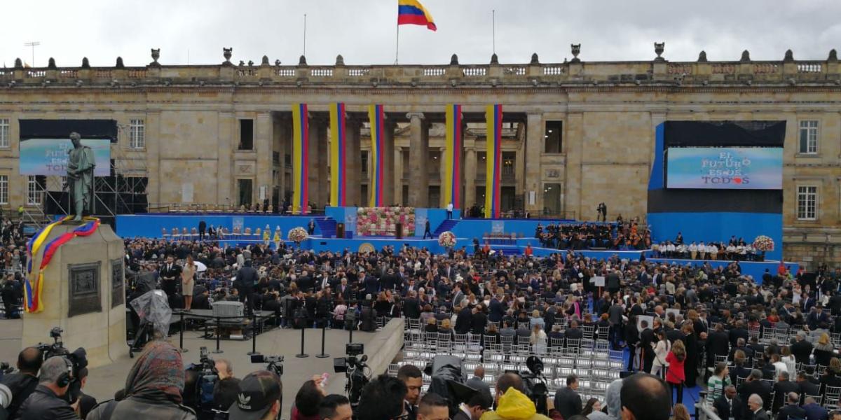 Posesión de Iván Duque como Presidente de Colombia