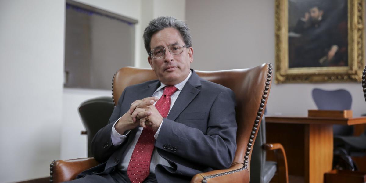 El Ministro de Hacienda, Alberto Carrasquilla.