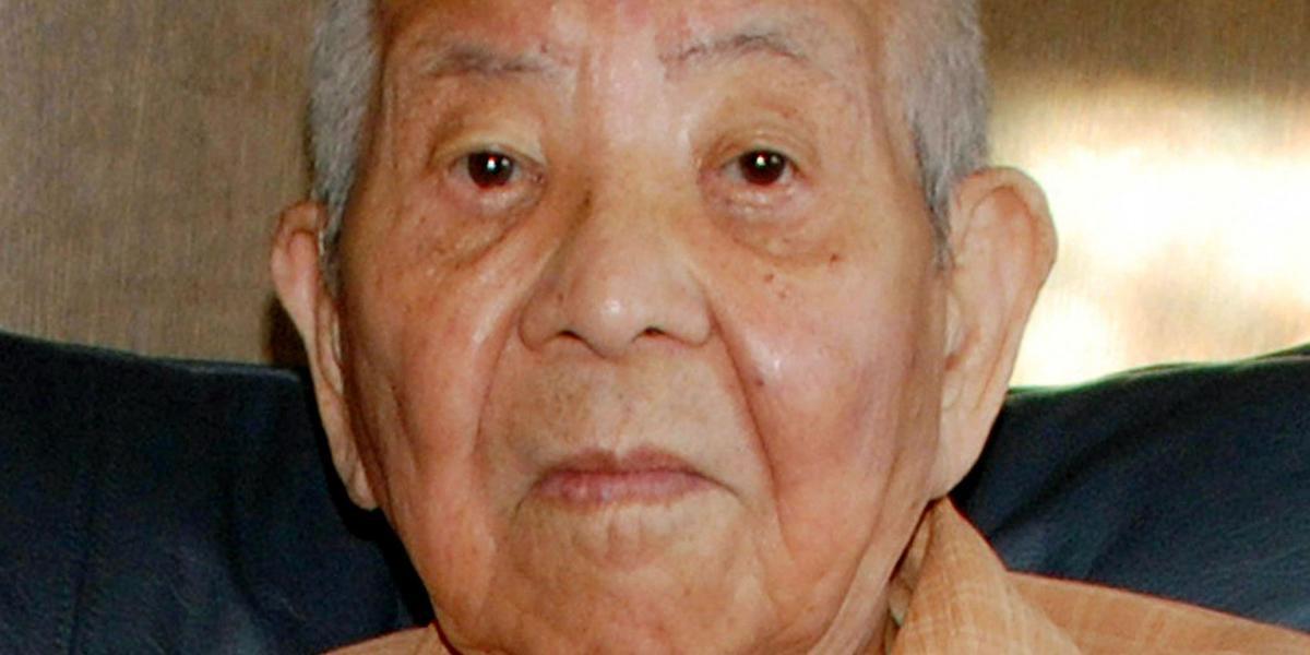 Tsutomu Yamaguchi murió a los 93 años de cáncer de estómago.