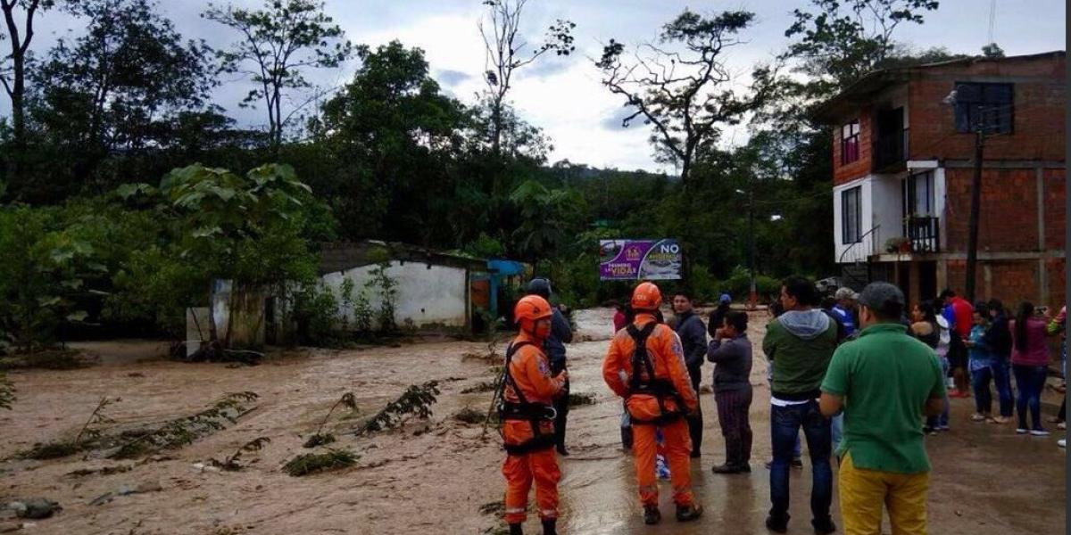 Emergencias por lluvias en Mocoa