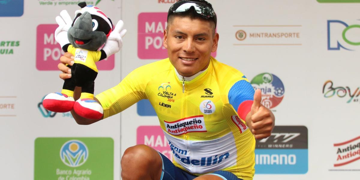 Jonathan Caicedo, ciclista ecuatoriano.