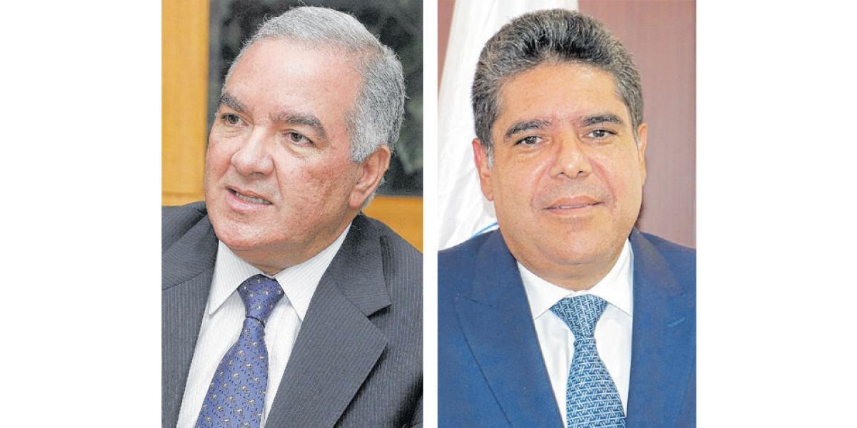 Edgardo Maya, contralor (arriba), y Carlos Rodríguez, auditor (abajo), proponen reformar el sistema de control fiscal.