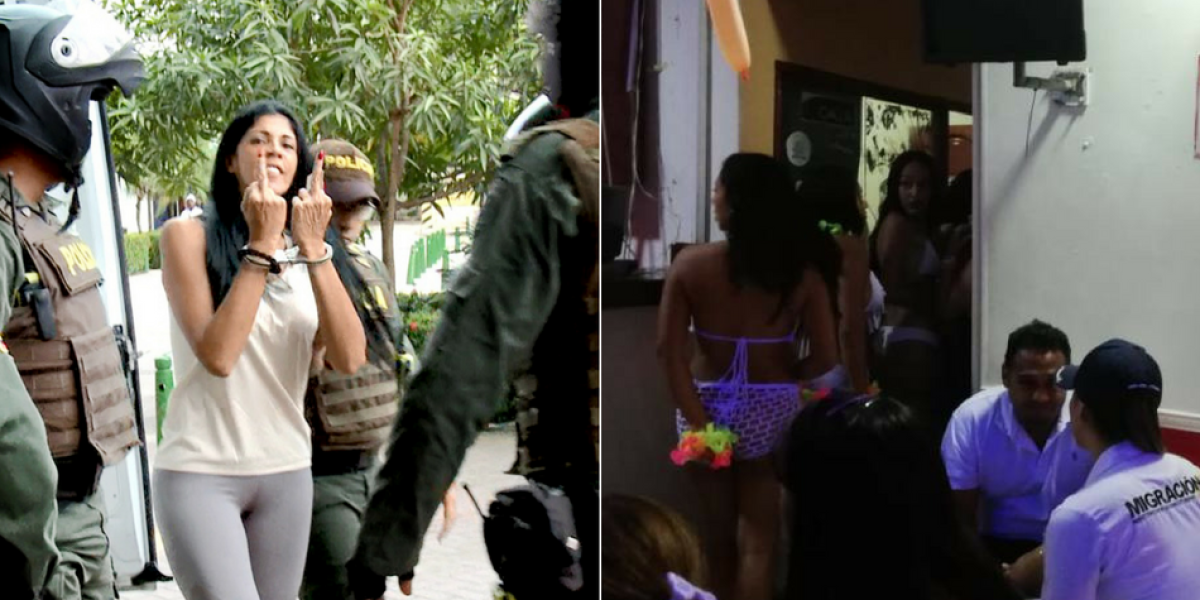 La captura de alias La Madema fue el primer golpe a las redes de explotación sexual. El fin de semana, las autoridades se tomaron varios establecimientos dedicados aparentemente a explotar mujeres sexualmente.