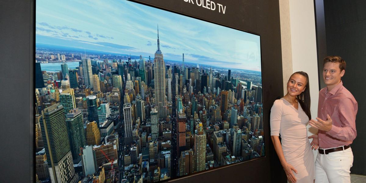 LG presentó su nuevo televisor con pantalla OLED y resolución 8K durante IFA 2018.