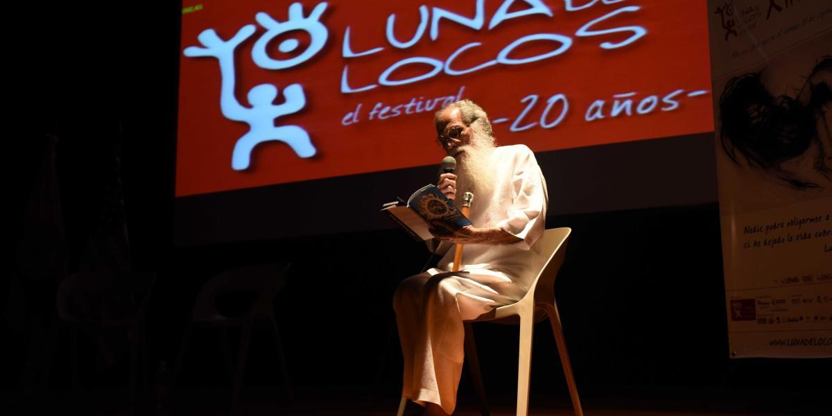El poeta Luis Fernando Mejía, en el festival.