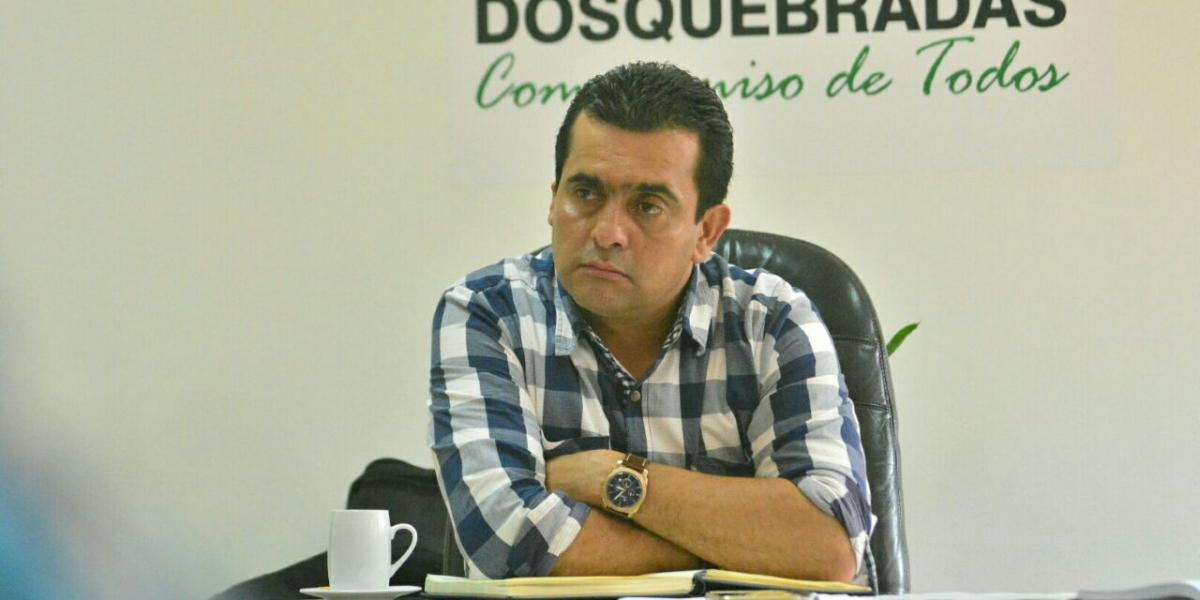 Fernando José Muñoz Duque, alcalde de Dosquebradas (Risaralda).