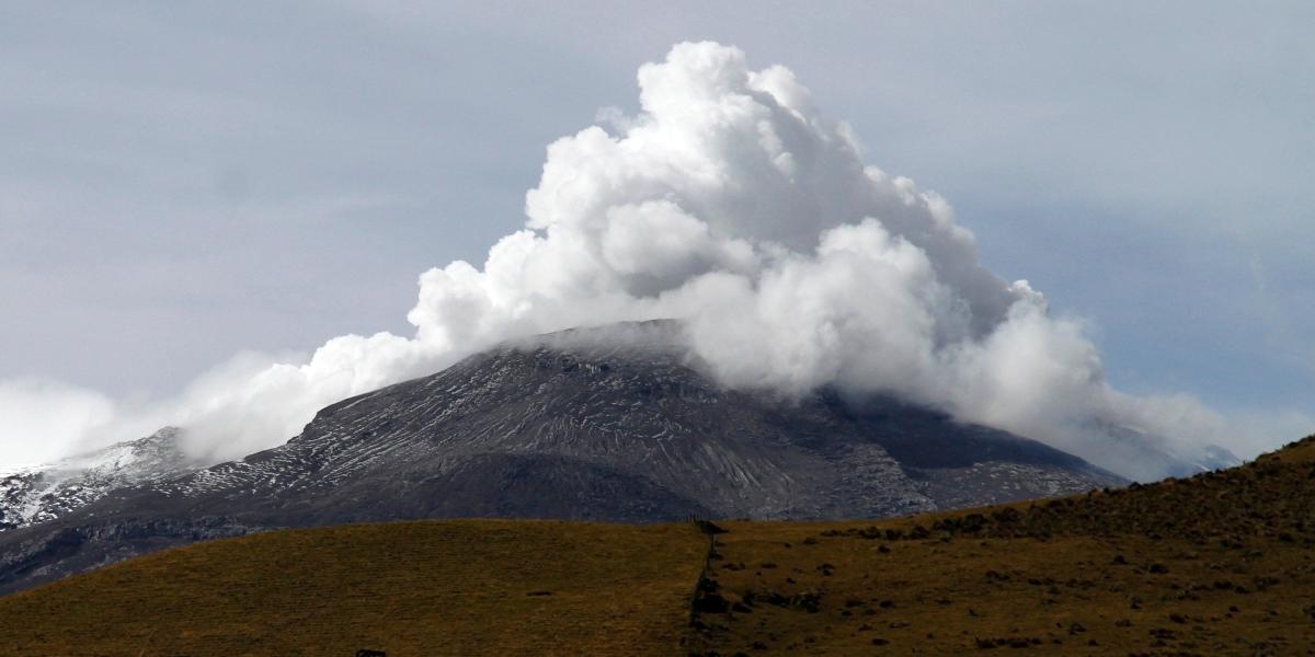 Imagen de archivo. El Volcán Nevado del Ruiz se encuentra desde el 2012 en alerta amarilla.