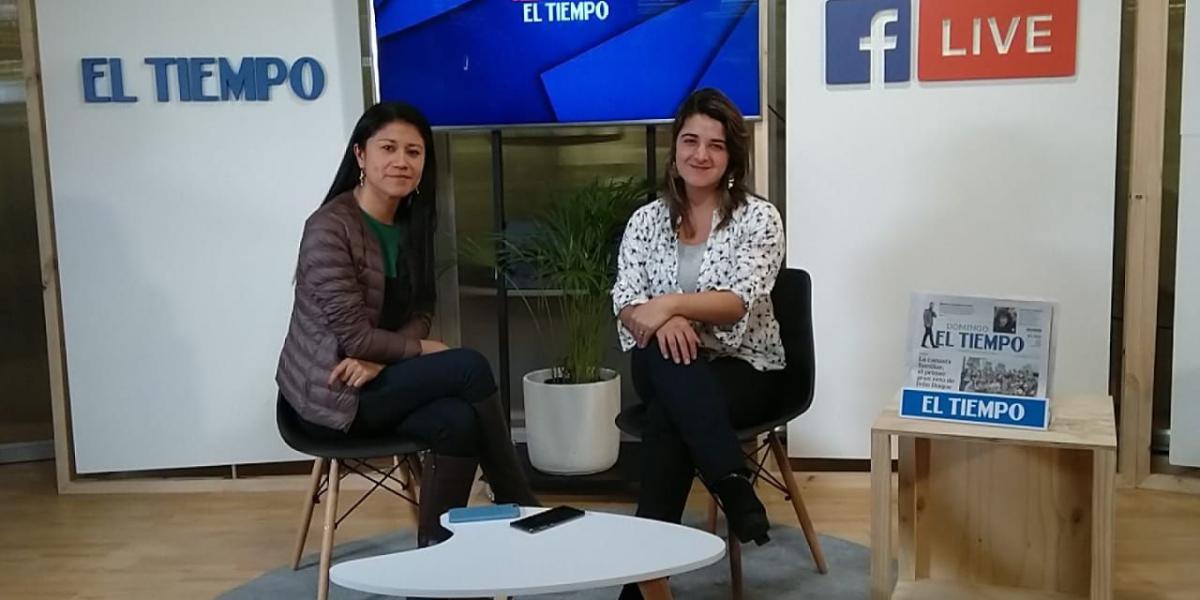 En transmisión en vivo con EL TIEMPO, la directora de apropiación de Red Papaz da su concepto sobre cómo las redes sociales pueden apoyar la prevención