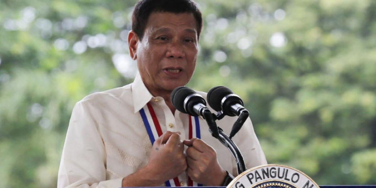 El mandatario de Filipinas, Rodrigo Duterte, aseguró que revelaría los audios en los que dice, se encuentran las pruebas del complot en su contra.