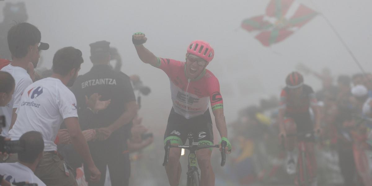 Michael Woods ganó la etapa 17 de la Vuelta a España.