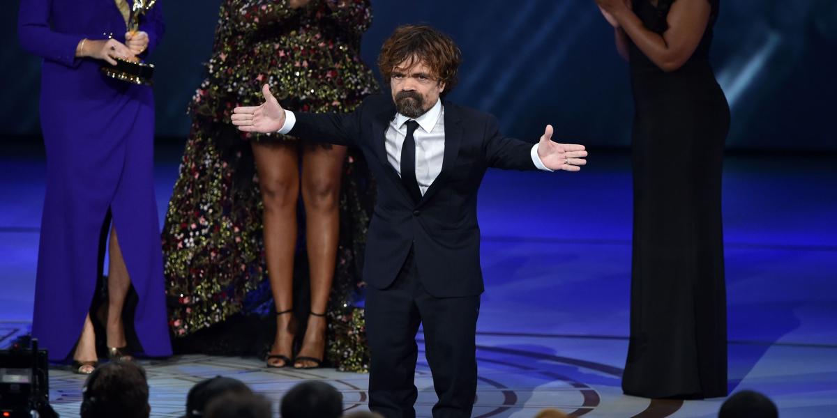 Peter Dinklage, que le da vida a Tyrion Lannister, ganó su tercer premio en la categoría de mejor actor de reparto.