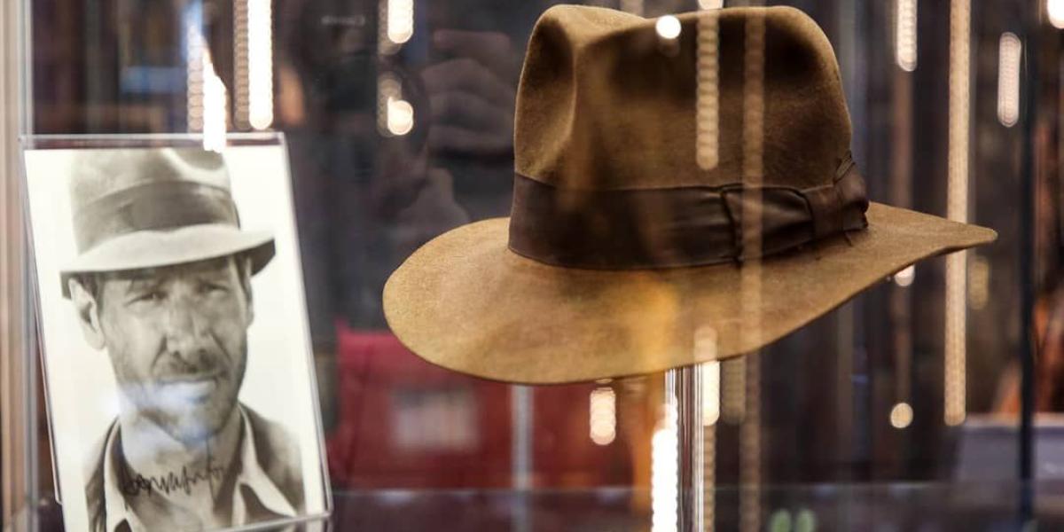 El mítico sombrero es ícono de Indiana Jones.