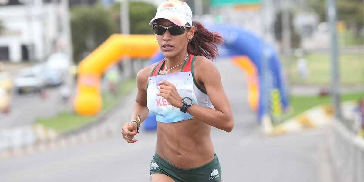 Kellys Arias, atleta colombiana.
