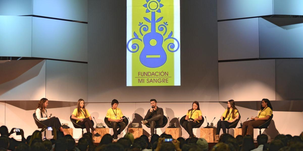 La Fundación Mi Sangre, una organización sin ánimo de lucro, fue creada por el cantante paisa Juanes.
