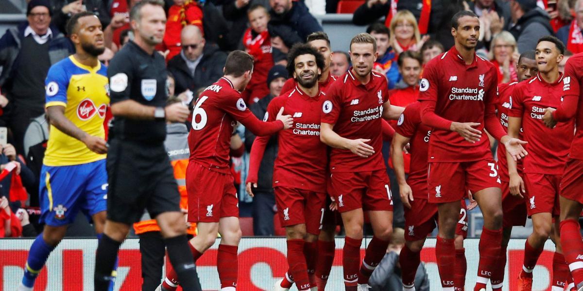 Liverpool derrotó 3-0 al Southampton (Fecha 6 de la Premier).