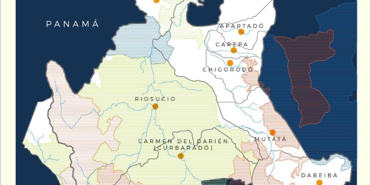 Se investigarán delitos en los municipios de Turbo, Apartadó, Carepa, Chigorodó, Mutatá y Dabeiba, en Antioquia; y El Carmen del Darién, Riosucio, Unguía y Acandí, en Chocó.