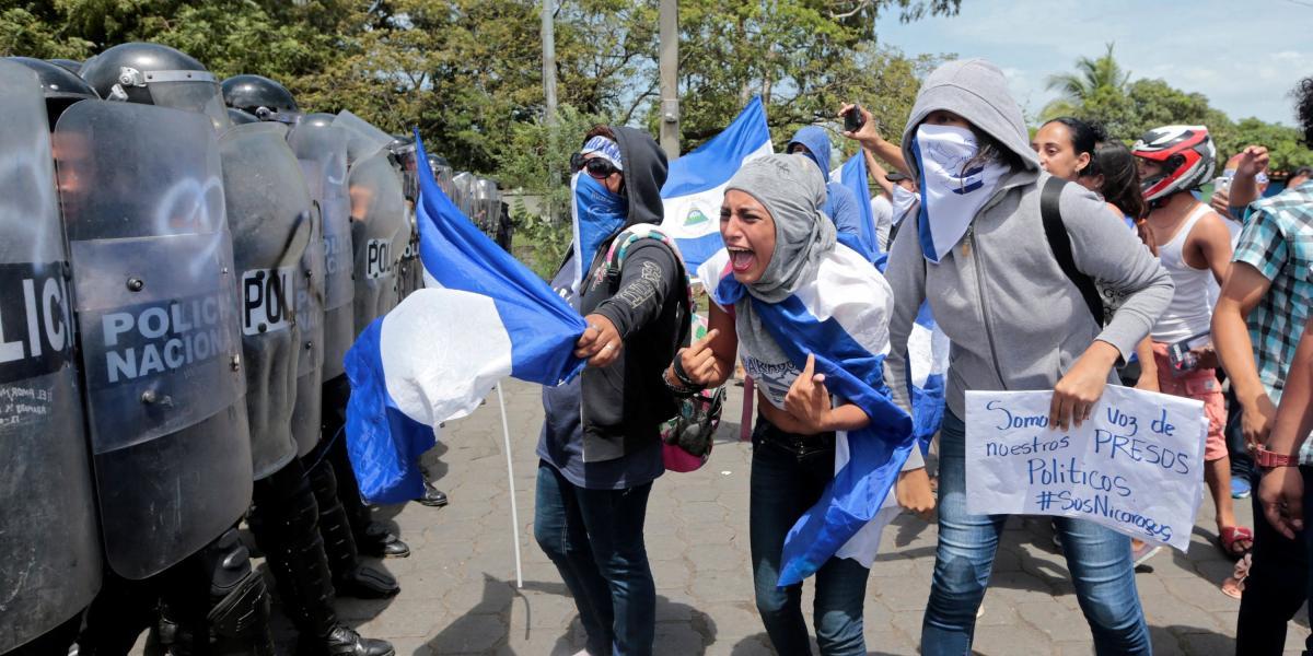 Las manifestaciones contra el presidente de Nicaragua, Daniel Ortega, comenzaron el 18 de abril pasado por unas fallidas reformas de la seguridad social y se convirtieron en una exigencia de renuncia del mandatario.