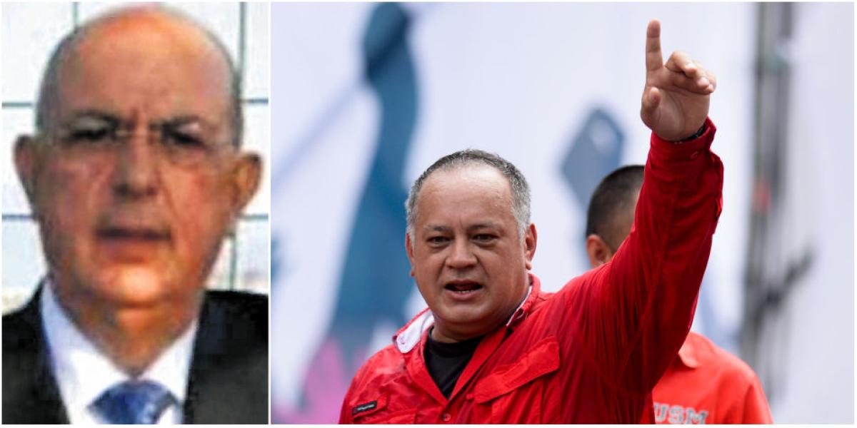 Rafael Sarria (izq.), exescolta de Hugo Chávez y hoy millonario sancionado por Washington. Diosdado Cabello es el segundo del régimen.