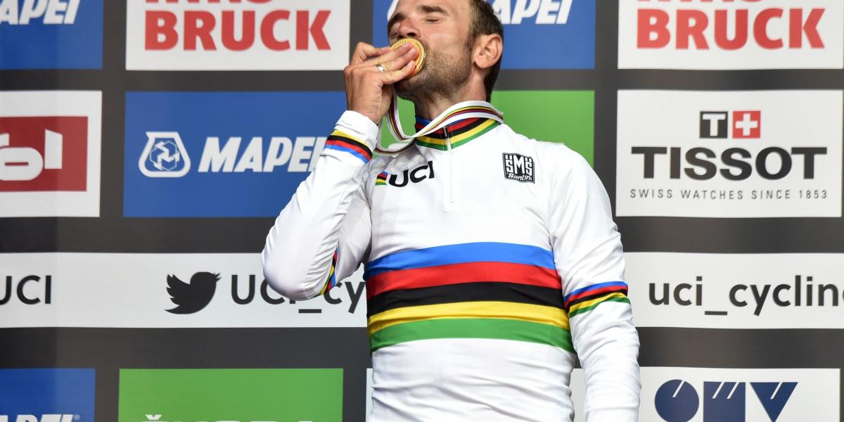 Alejandro Valverde, pedalista español.
