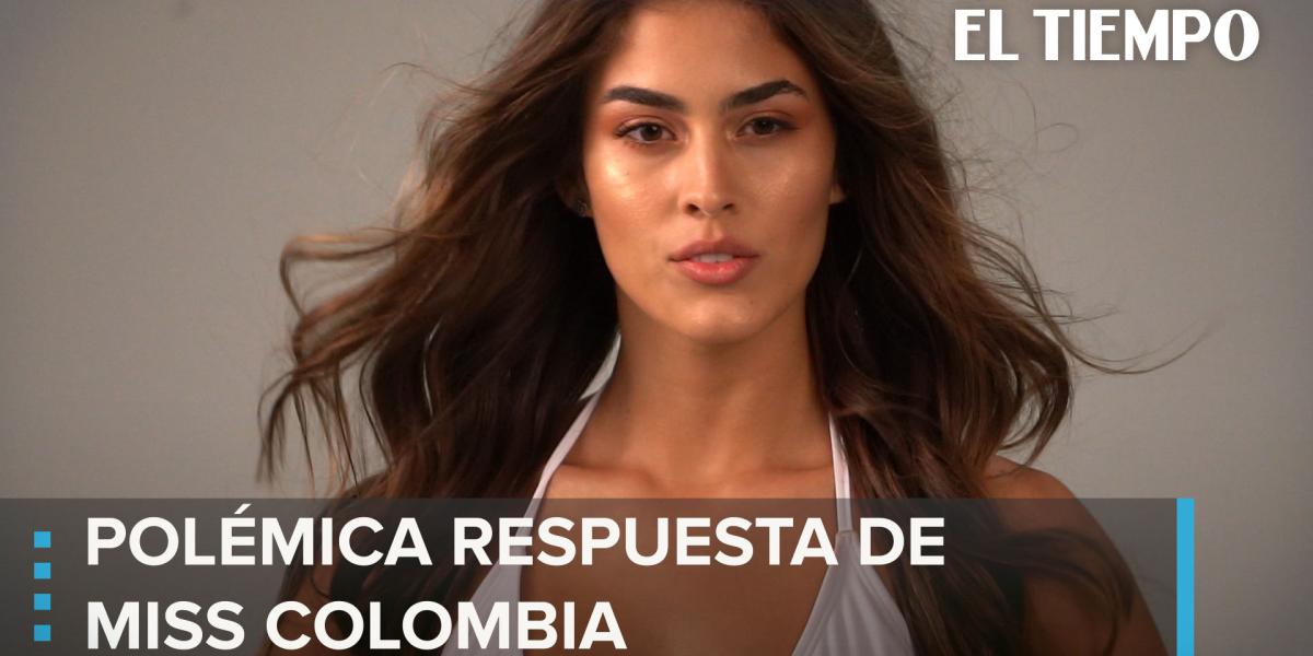‘Nosotras tenemos un concurso y ellas tienen el suyo’: aseguró Valeria Morales, elegida representante nacional a Miss Universo.