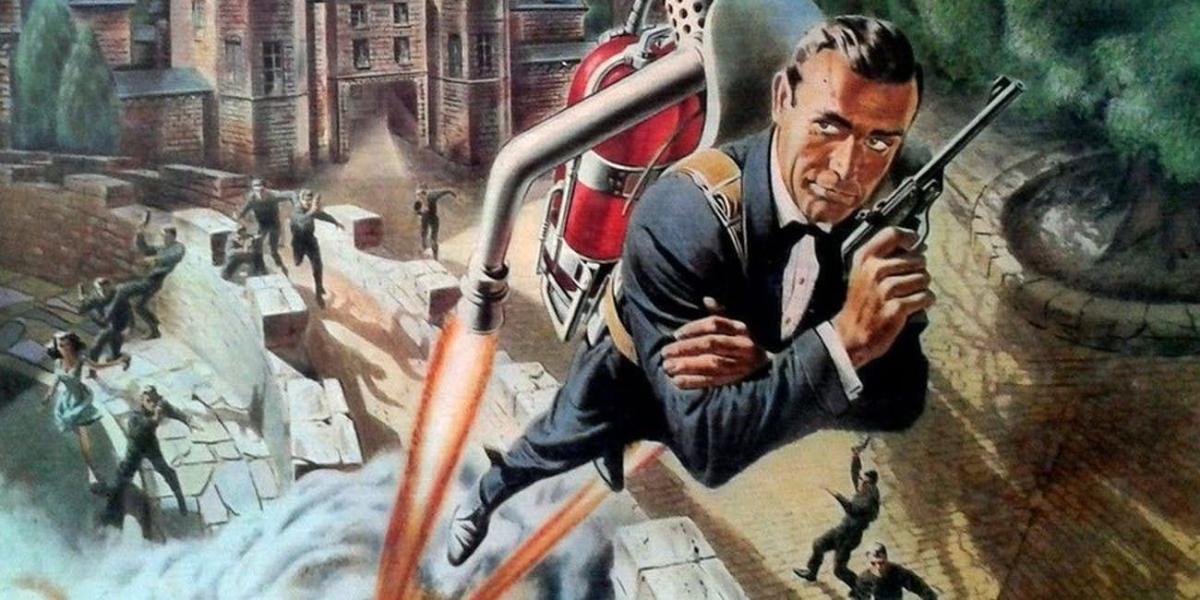El 007 podía dejar sus problemas atrás gracias a su jet pack.